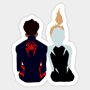 Miles and Gwen Sticker